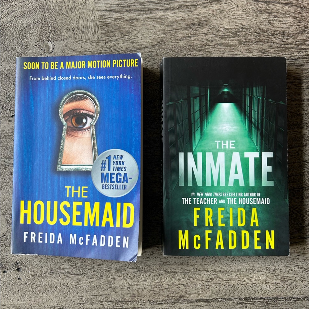 The Housemaid and The Inmate Book Set by Frieda McFadden (includes both)